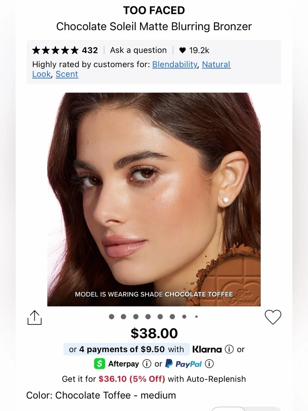 N/A too faced